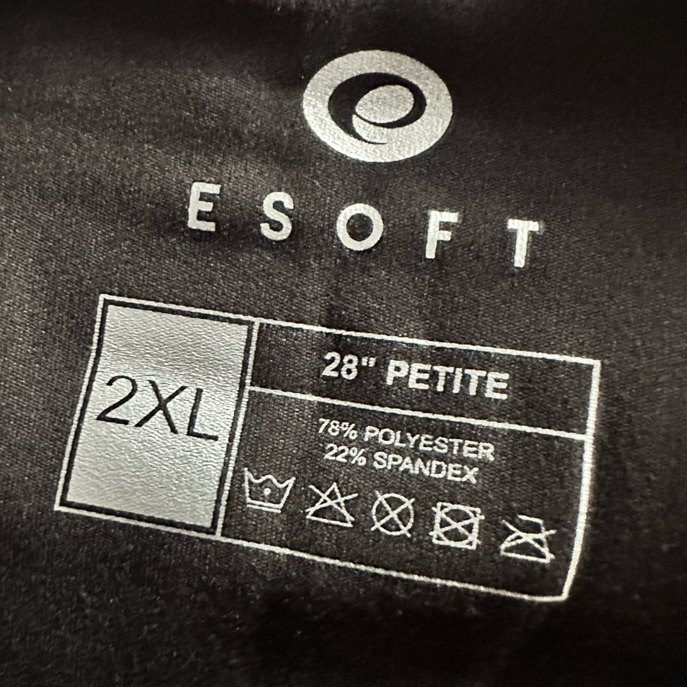 Women’s ESOP Black Performance Pants 2XL - Picture 8 of 9